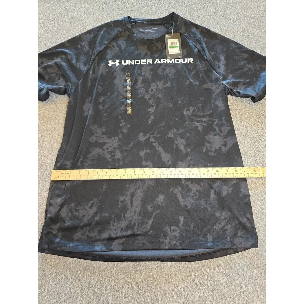 Under Armour Loose Fit Mens Large Black Shirt